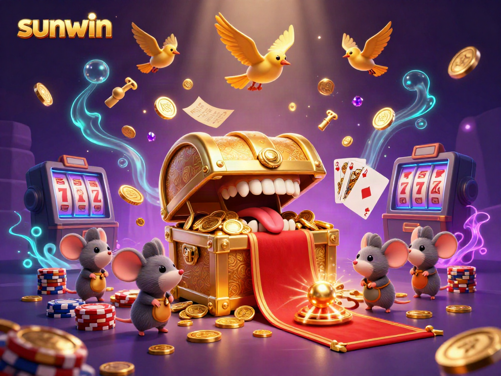 Experience thrilling gameplay at sunwin with vivid treasures and exciting casino elements.
