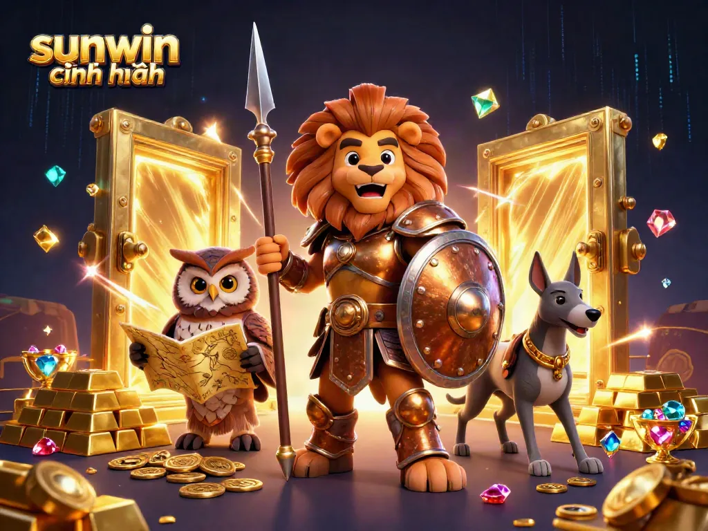 Engage with thrills at sunwin chính hãng, featuring a Spartan lion, tactical owl, and swift greyhound among treasures.